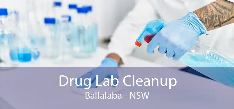Drug Lab Cleanup Ballalaba - NSW