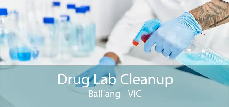 Drug Lab Cleanup Balliang - VIC