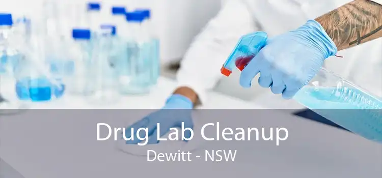 Drug Lab Cleanup Dewitt - NSW