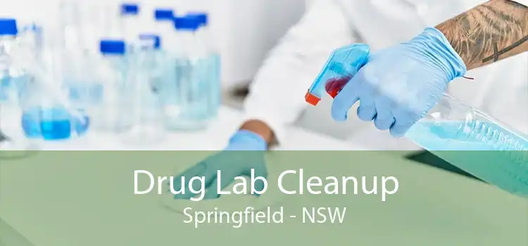 Drug Lab Cleanup Springfield - NSW