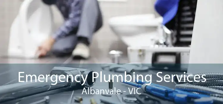 Emergency Plumbing Services Albanvale - VIC