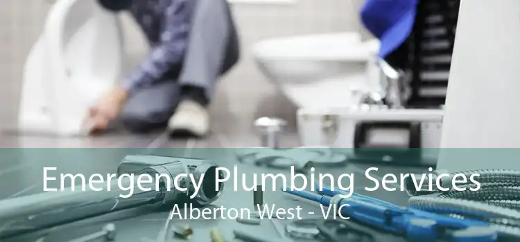 Emergency Plumbing Services Alberton West - VIC