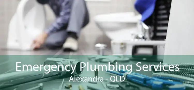 Emergency Plumbing Services Alexandra - QLD