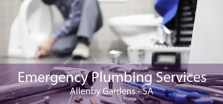 Emergency Plumbing Services Allenby Gardens - SA