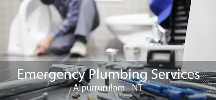 Emergency Plumbing Services Alpurrurulam - NT