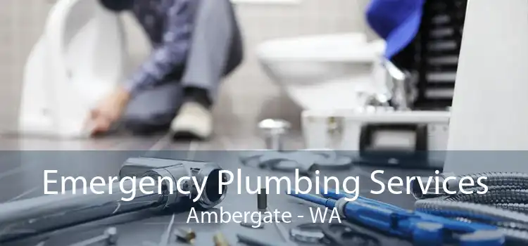 Emergency Plumbing Services Ambergate - WA