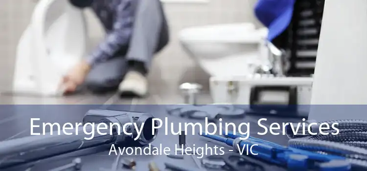 Emergency Plumbing Services Avondale Heights - VIC