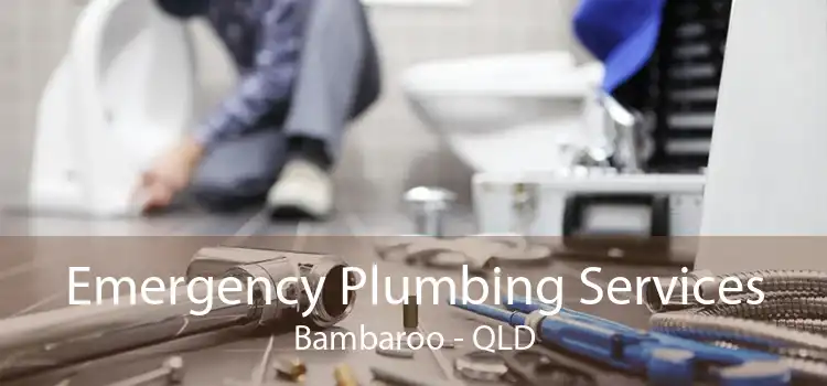 Emergency Plumbing Services Bambaroo - QLD