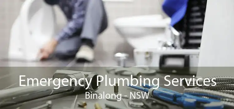 Emergency Plumbing Services Binalong - NSW