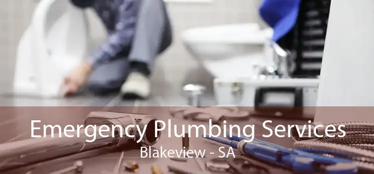 Emergency Plumbing Services Blakeview - SA