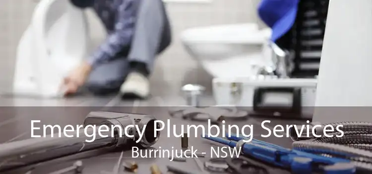 Emergency Plumbing Services Burrinjuck - NSW