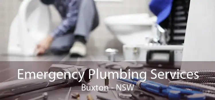 Emergency Plumbing Services Buxton - NSW