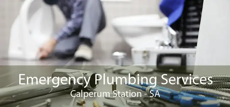 Emergency Plumbing Services Calperum Station - SA