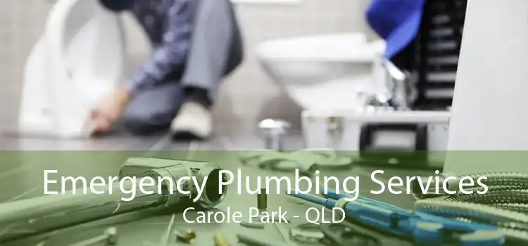 Emergency Plumbing Services Carole Park - QLD