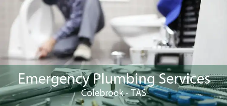 Emergency Plumbing Services Colebrook - TAS