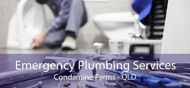 Emergency Plumbing Services Condamine Farms - QLD