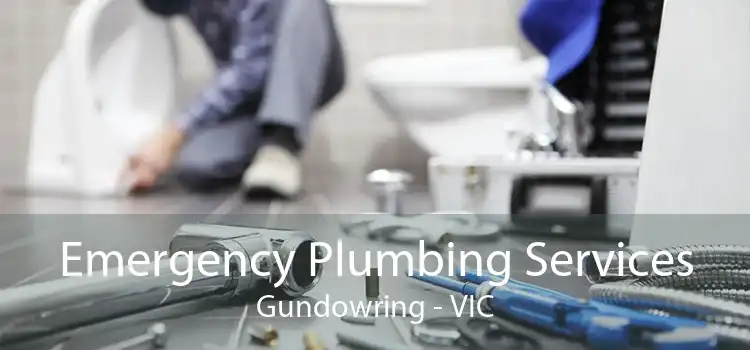 Emergency Plumbing Services Gundowring - VIC