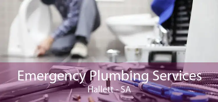 Emergency Plumbing Services Hallett - SA