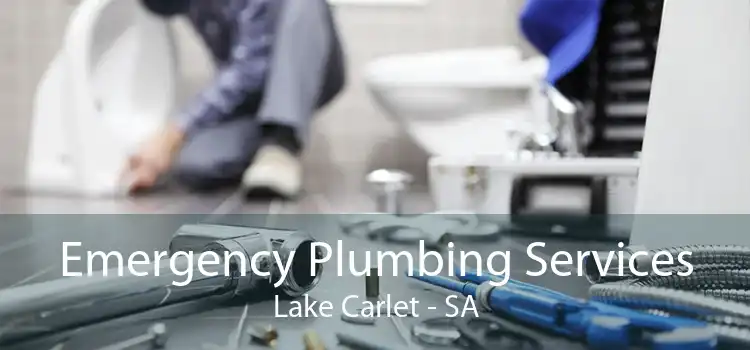 Emergency Plumbing Services Lake Carlet - SA