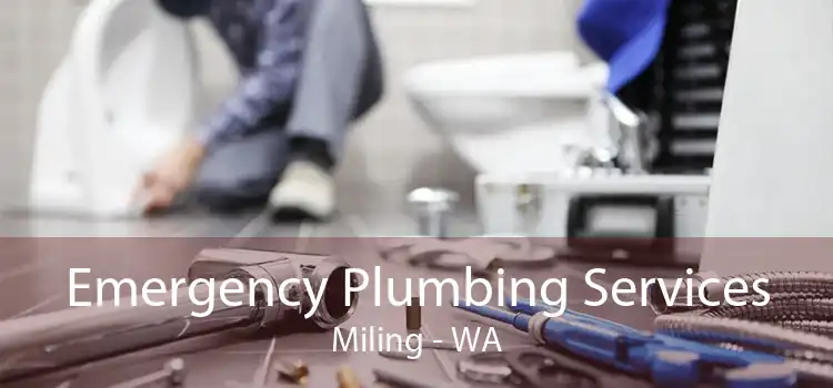 Emergency Plumbing Services Miling - WA