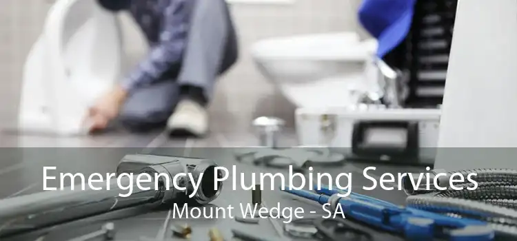 Emergency Plumbing Services Mount Wedge - SA