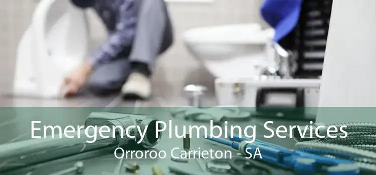 Emergency Plumbing Services Orroroo Carrieton - SA