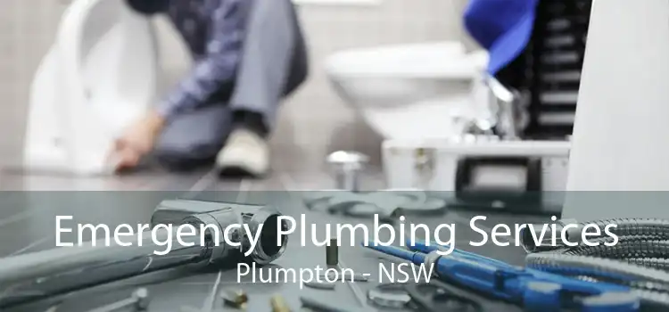 Emergency Plumbing Services Plumpton - NSW