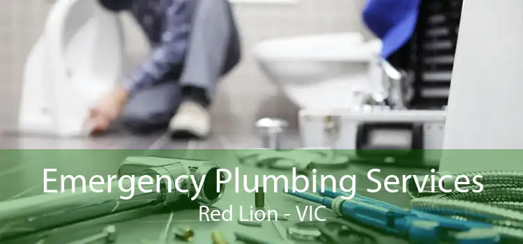 Emergency Plumbing Services Red Lion - VIC