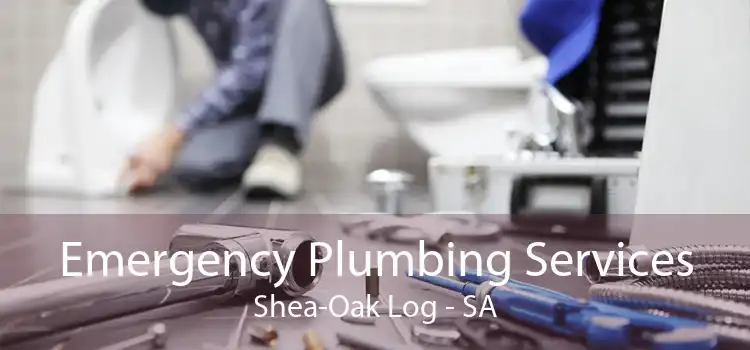 Emergency Plumbing Services Shea-Oak Log - SA