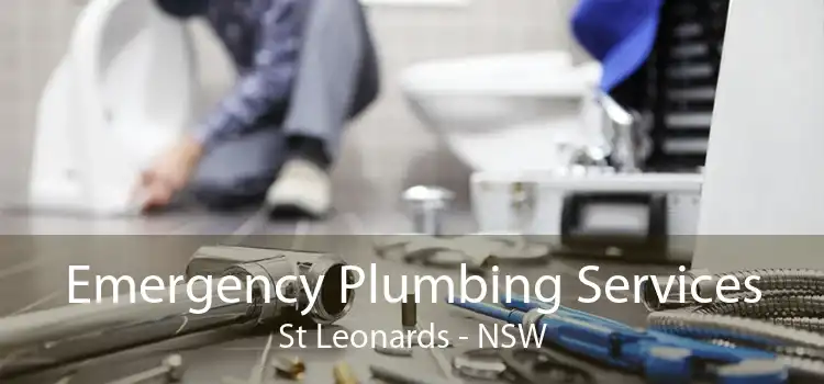 Emergency Plumbing Services St Leonards - NSW