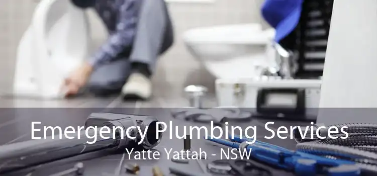 Emergency Plumbing Services Yatte Yattah - NSW