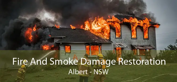 Fire And Smoke Damage Restoration Albert - NSW