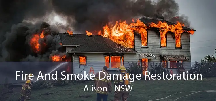Fire And Smoke Damage Restoration Alison - NSW