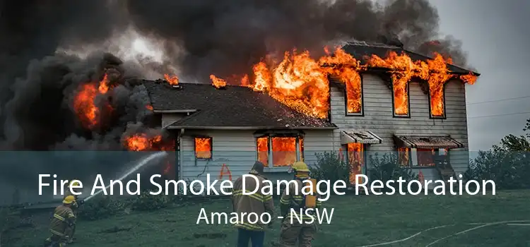 Fire And Smoke Damage Restoration Amaroo - NSW