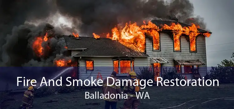 Fire And Smoke Damage Restoration Balladonia - WA