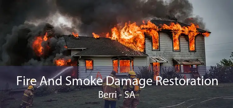 Fire And Smoke Damage Restoration Berri - SA