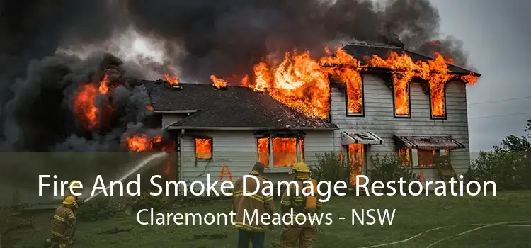 Fire And Smoke Damage Restoration Claremont Meadows - NSW