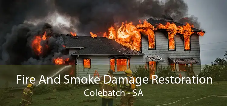 Fire And Smoke Damage Restoration Colebatch - SA