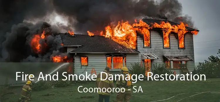 Fire And Smoke Damage Restoration Coomooroo - SA