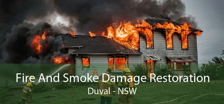 Fire And Smoke Damage Restoration Duval - NSW