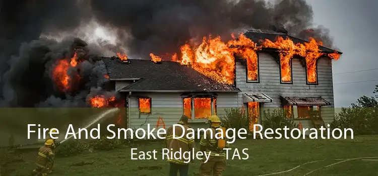 Fire And Smoke Damage Restoration East Ridgley - TAS