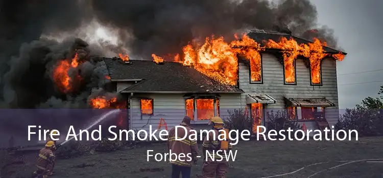 Fire And Smoke Damage Restoration Forbes - NSW