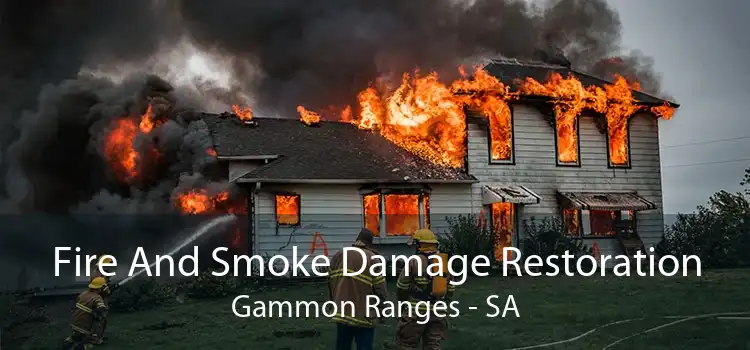 Fire And Smoke Damage Restoration Gammon Ranges - SA
