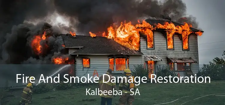 Fire And Smoke Damage Restoration Kalbeeba - SA