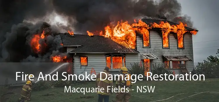 Fire And Smoke Damage Restoration Macquarie Fields - NSW