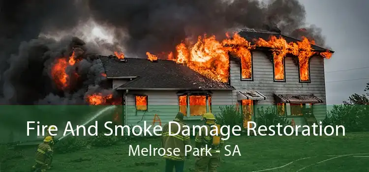 Fire And Smoke Damage Restoration Melrose Park - SA