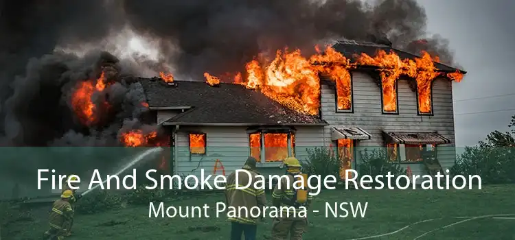 Fire And Smoke Damage Restoration Mount Panorama - NSW