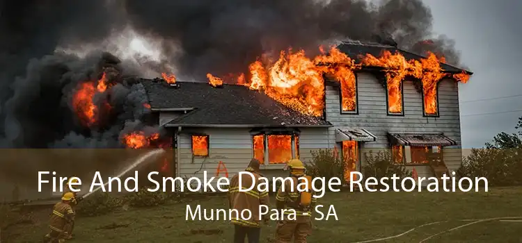 Fire And Smoke Damage Restoration Munno Para - SA