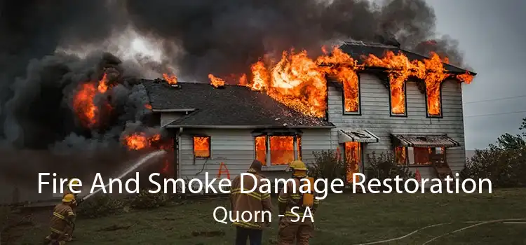 Fire And Smoke Damage Restoration Quorn - SA