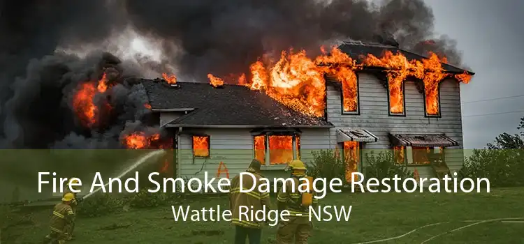 Fire And Smoke Damage Restoration Wattle Ridge - NSW